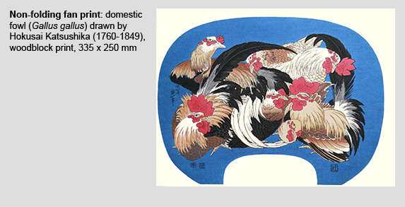 Hokusai Non-Folding Fan Print